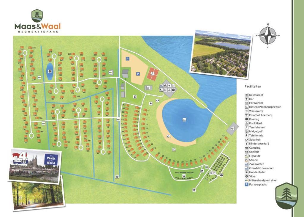 Vakantiewoning Maas En Waal 195 Villa Ewijk ภายนอก รูปภาพ